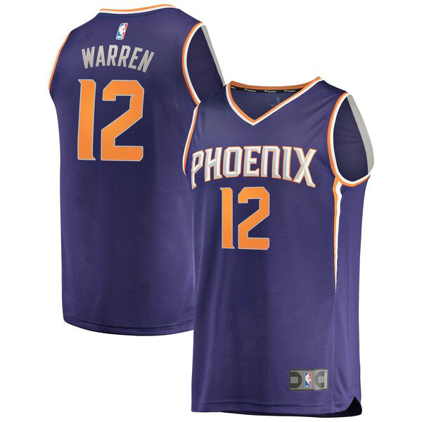 Maillot nba Phoenix Suns Icon Edition Homme TJ Warren 12 Pourpre